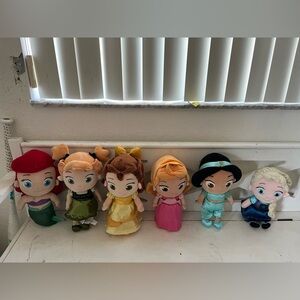 Disney Store Toddler Doll Plushes